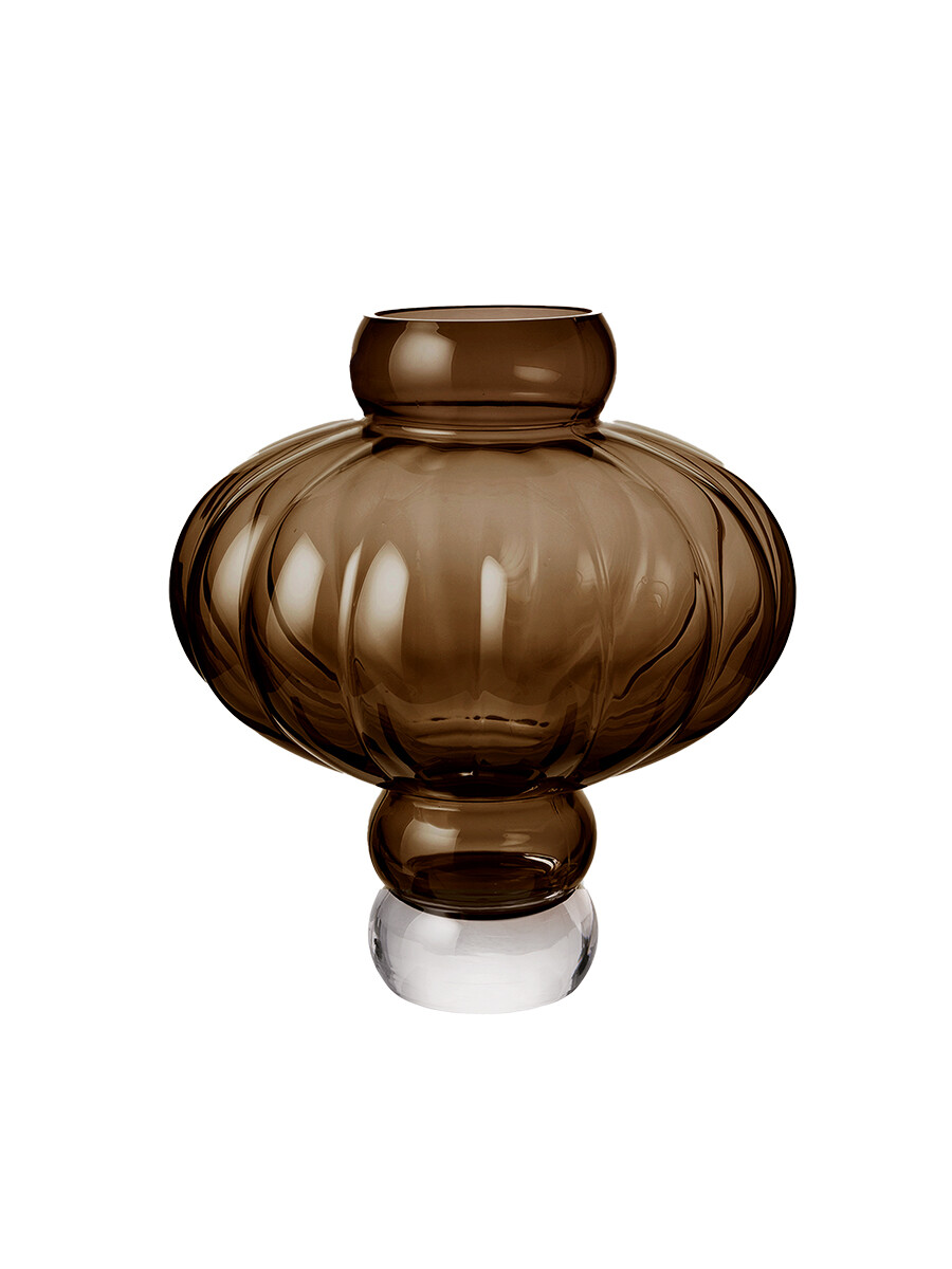 Balloon Vase 03, glas fra Louise Roe  (Smoke)