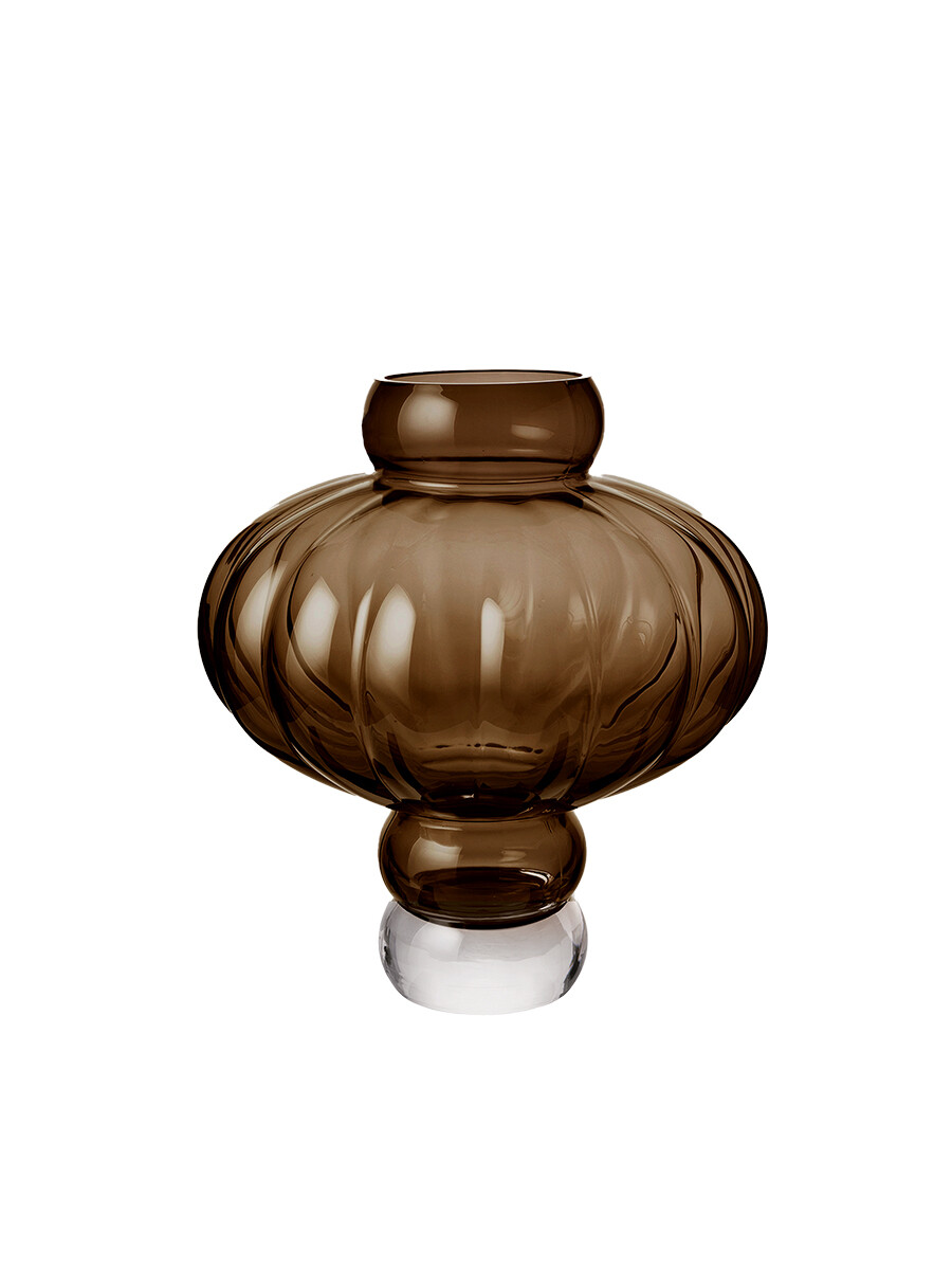 Balloon Vase 08, glas fra Louise Roe  (Smoke)