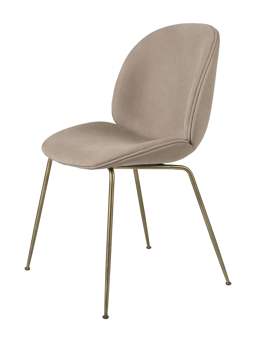 Beetle Chair, fuldpolstret fra GUBI (Prisgruppe 1, Conic base, Black base)