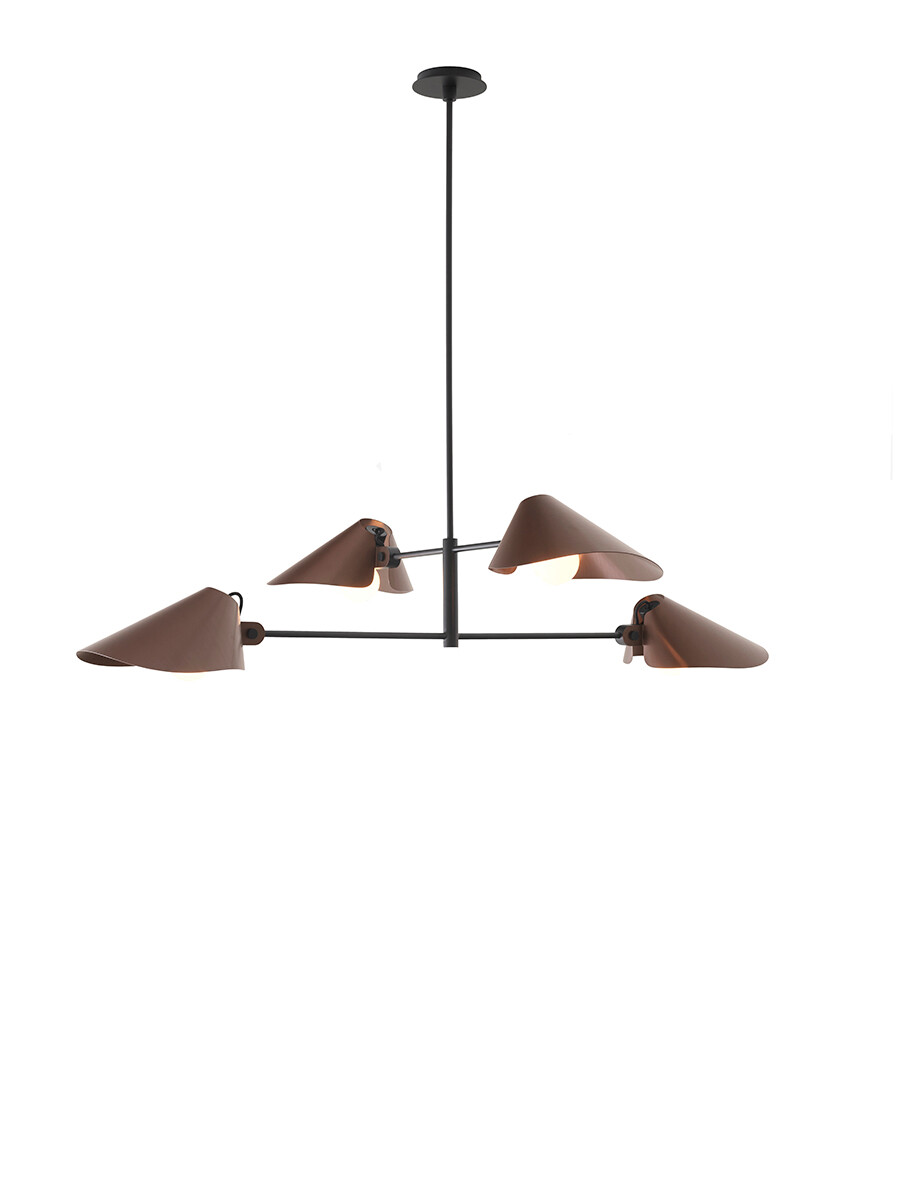 Bonnet Chandelier SC92 fra &Tradition (Black & Bronzed)