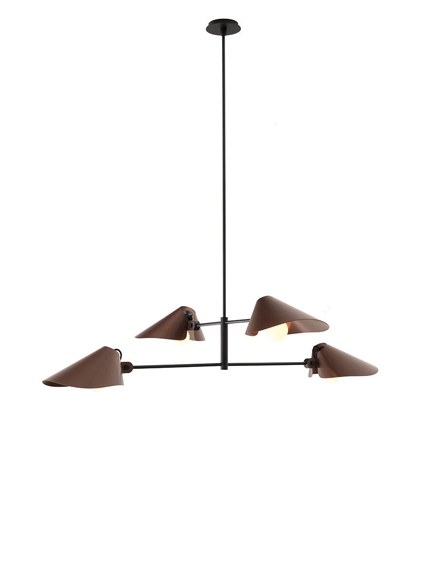 Bonnet Chandelier SC93 fra &Tradition (Black & Bronzed)