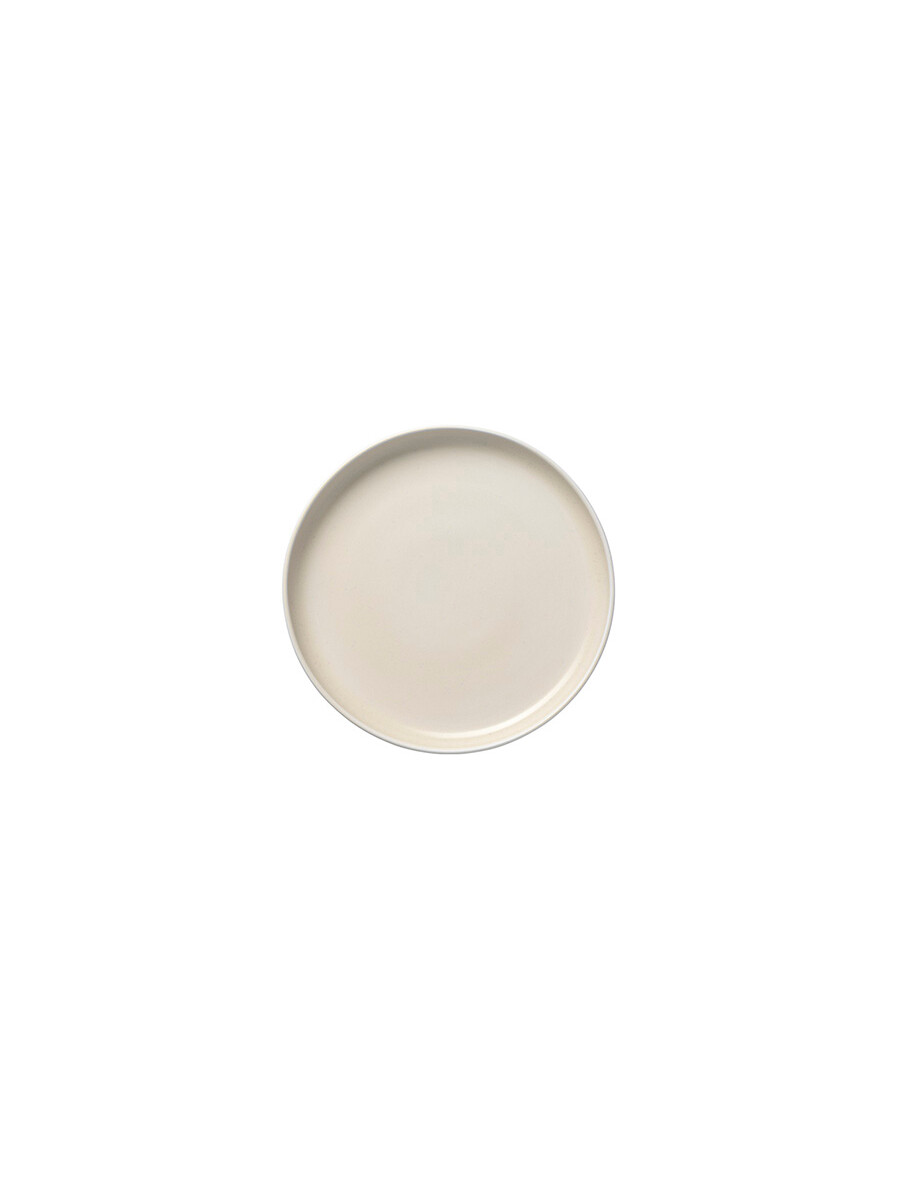 Pisu 09 Plate 2 pcs, vanilla white fra Louise Roe