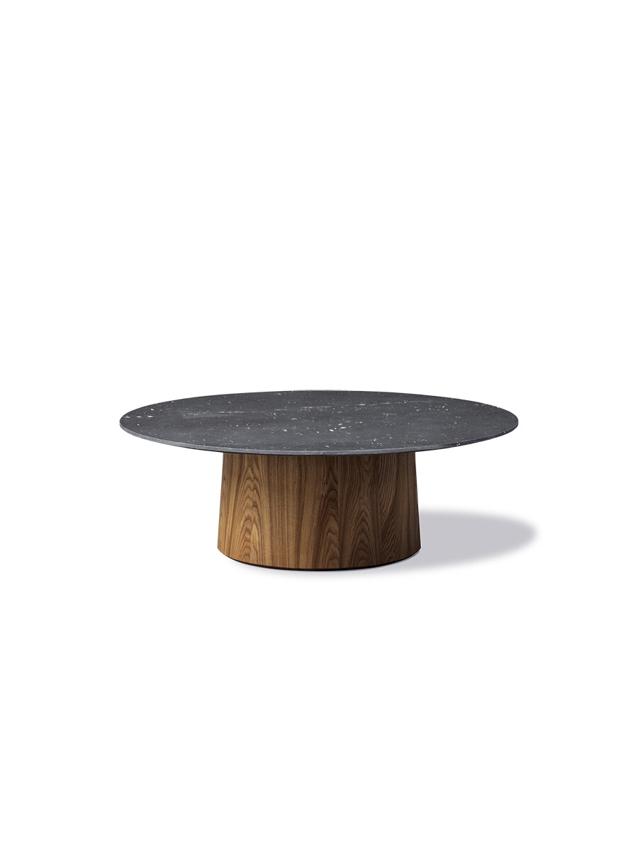 Niveau Coffee Table Ø 110 cm fra Fredericia Furniture  (Black Marquina)