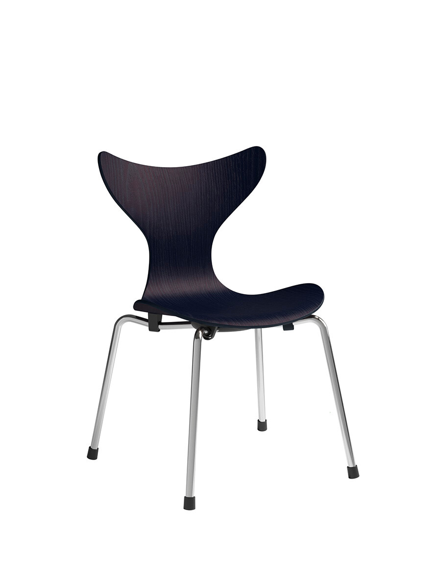 3108 Liljen Barnestol, midnight blue fra Fritz Hansen