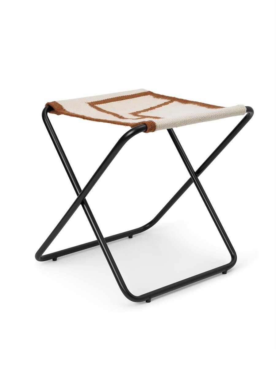 Billede af Desert stool, black/shape fra Ferm Living