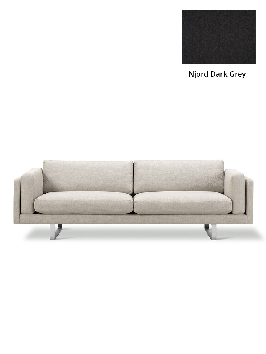 EJ280 Sofa fra Fredericia Furniture (Njord / Dark Grey, Model 8052 / 212 cm)