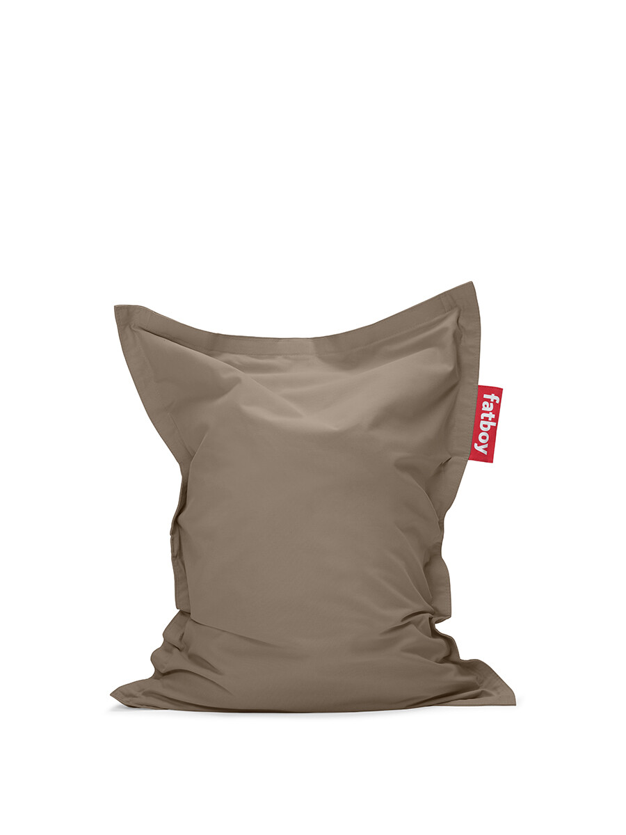 Junior Stonewashed sækkestol fra Fatboy (Taupe)