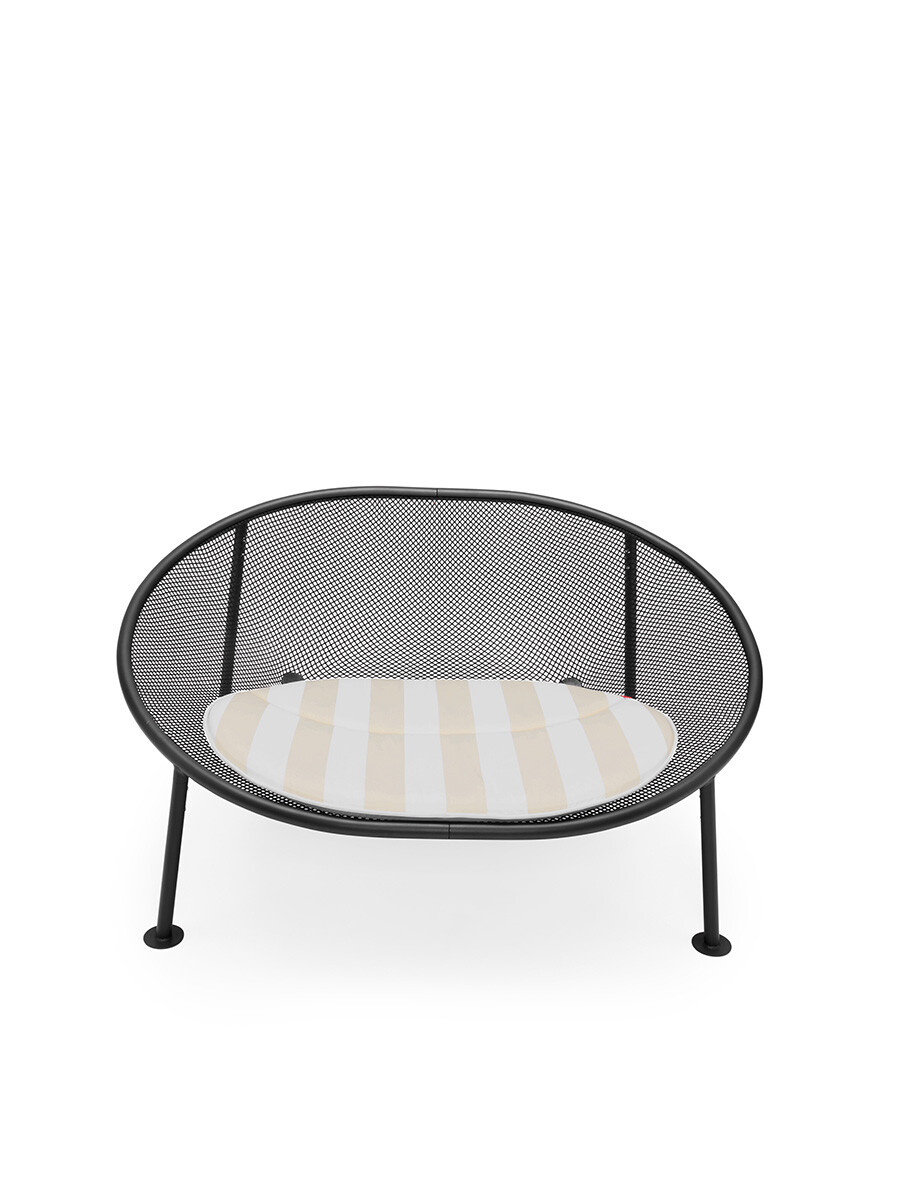 Netorious fra Fatboy (Anthracite m. Stribe Sandy Beige pude)