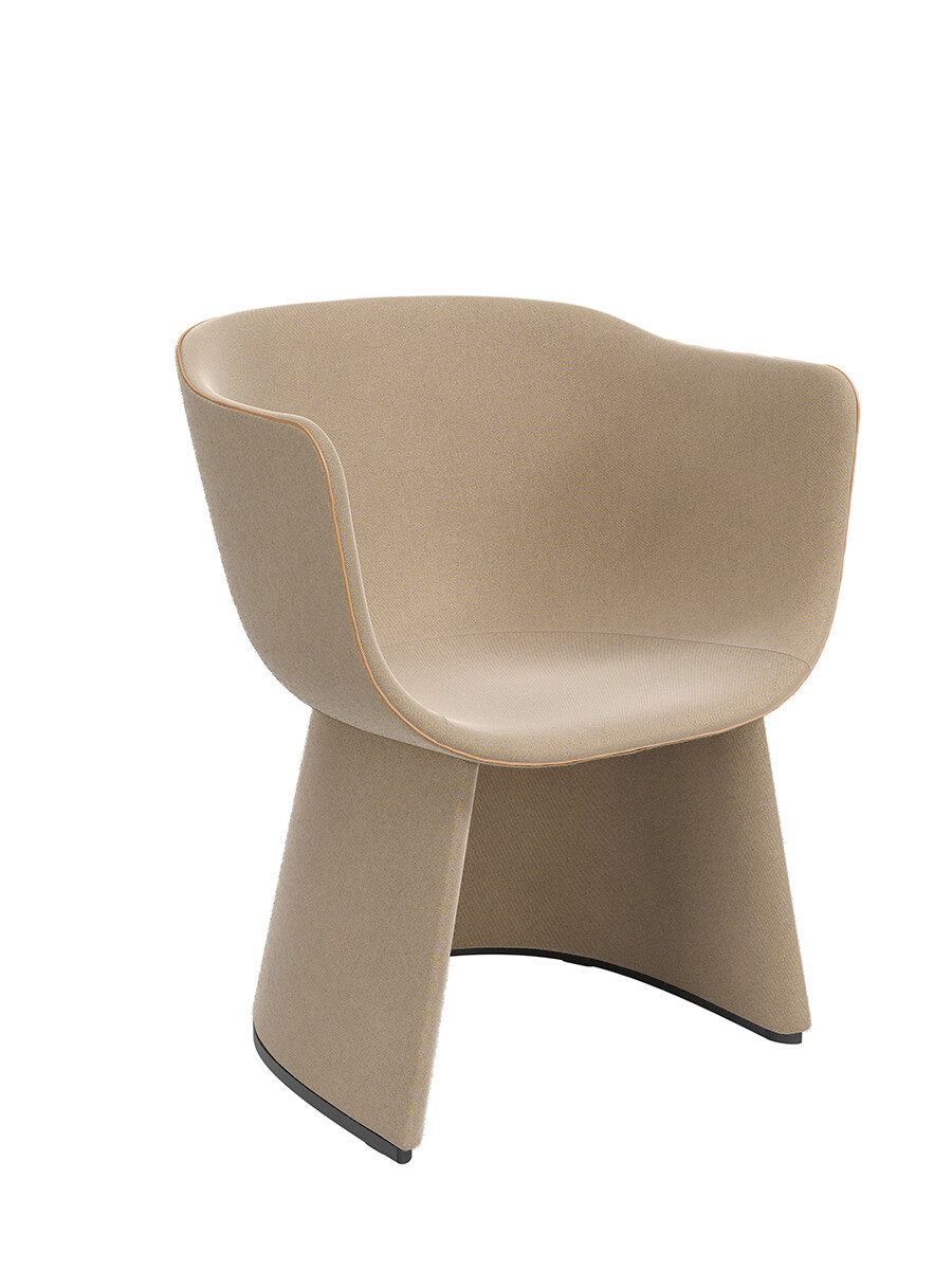 Billede af Monolit Lounge Chair m. Keder fra Fritz Hansen (Quay 035)