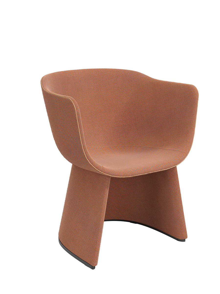 Billede af Monolit Lounge Chair m. Keder fra Fritz Hansen (Serpentine 438)