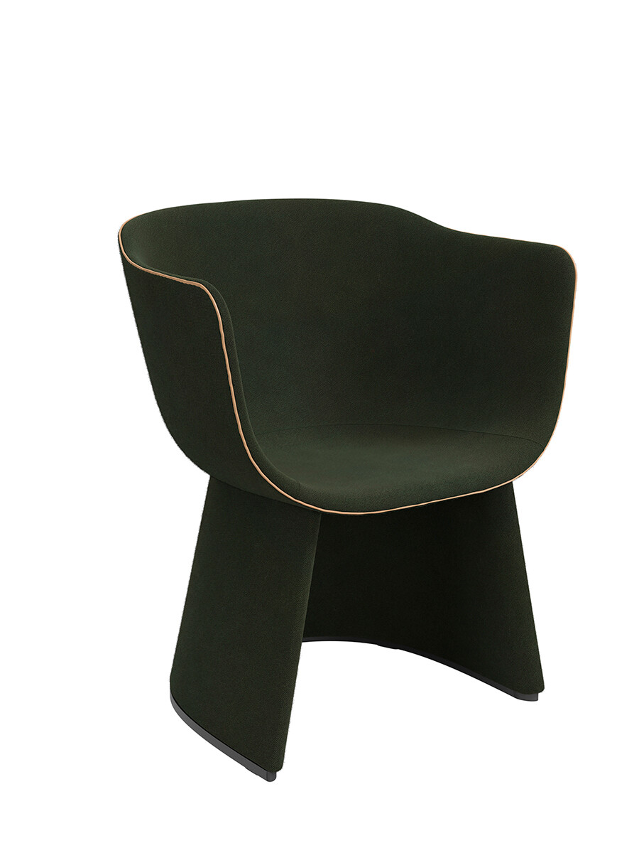 Billede af Monolit Lounge Chair m. Keder fra Fritz Hansen (Vidar 972)