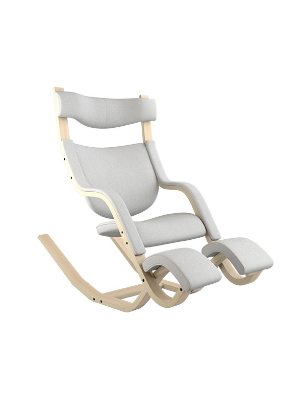 Gravity Balans Lænestol, ask fra Variér (Hallingdal, Light beige HAL103)