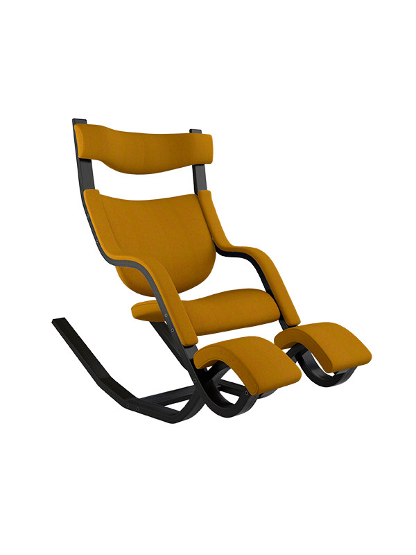 Gravity Balans Lænestol, sort ask fra Variér (Hallingdal, Red pink orange HAL526)