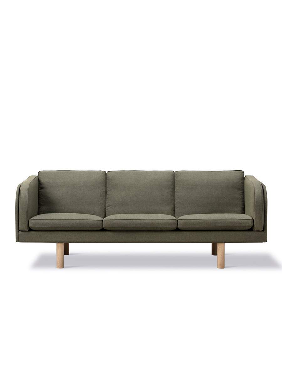 Billede af JG 3 pers. Sofa fra Fredericia Furniture (Stofgruppe 4, Eg lys olie)