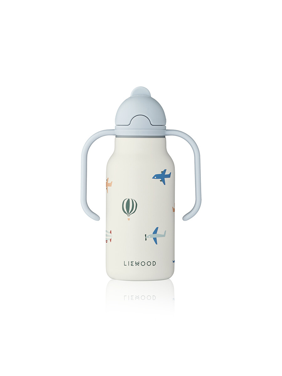 Kimmie Water Bottle 250 ml, aviator/ecru fra Liewood