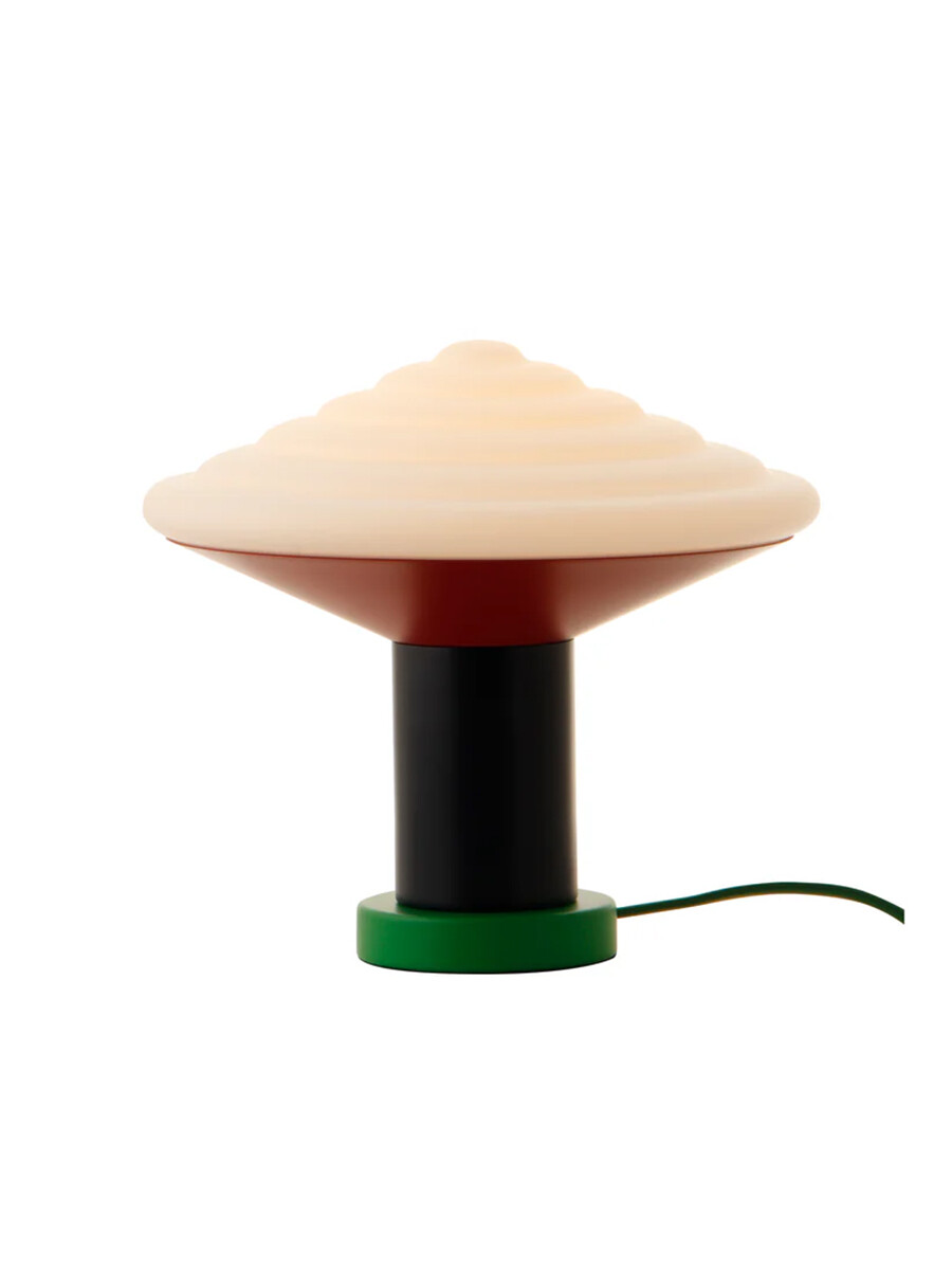 Whipped Table Lamp, pure green fra LEO Objects