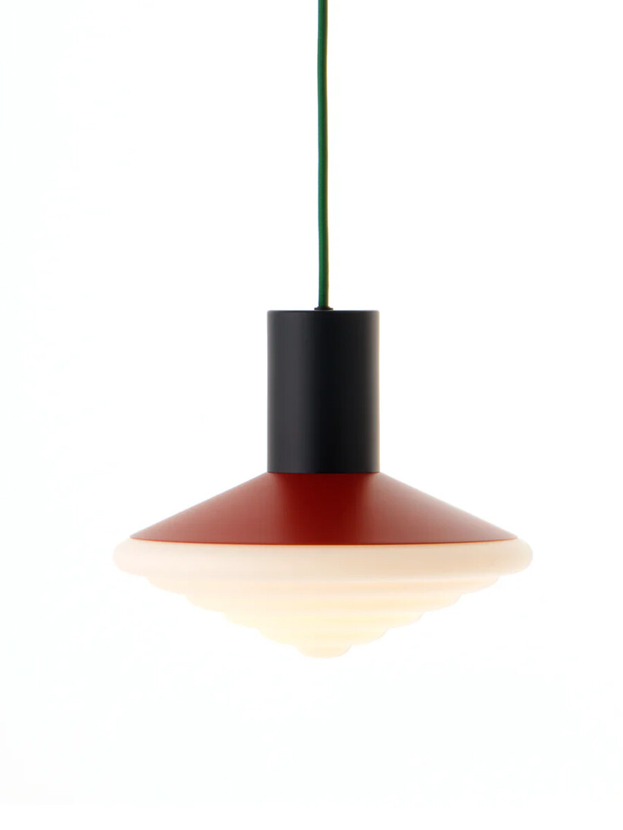 Whipped Pendant Lamp, pure green fra LEO Objects