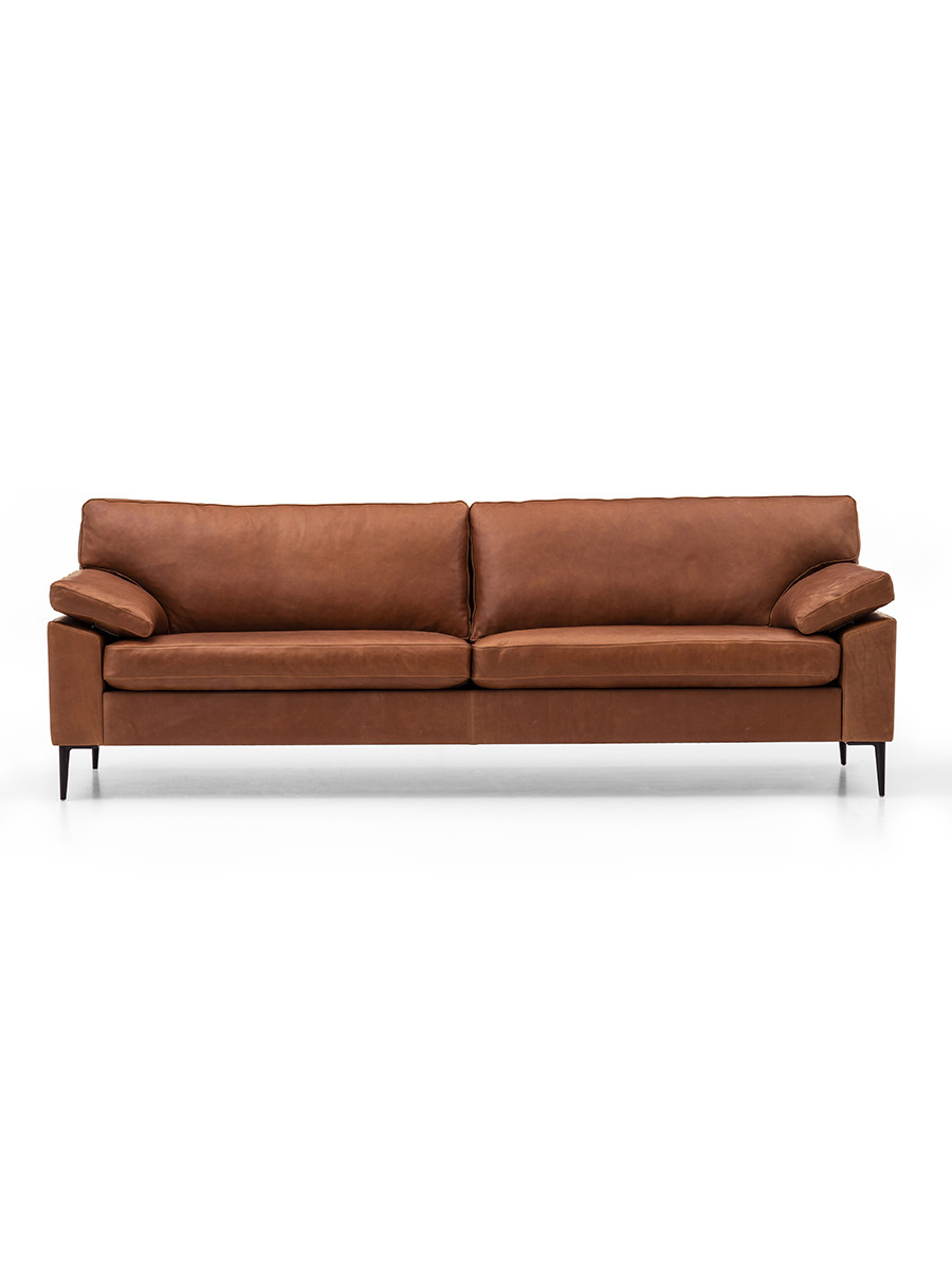 MH 2163 Serien Fra 6 Pers Hjørnesofa Lædergruppe 5 Fra Mogens Hansen