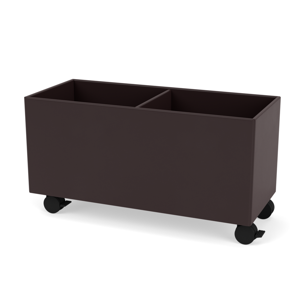 Plantekasse B69,6 cm fra Montana (Dybde: 30 cm, Balsamic, Inkl. hjul)