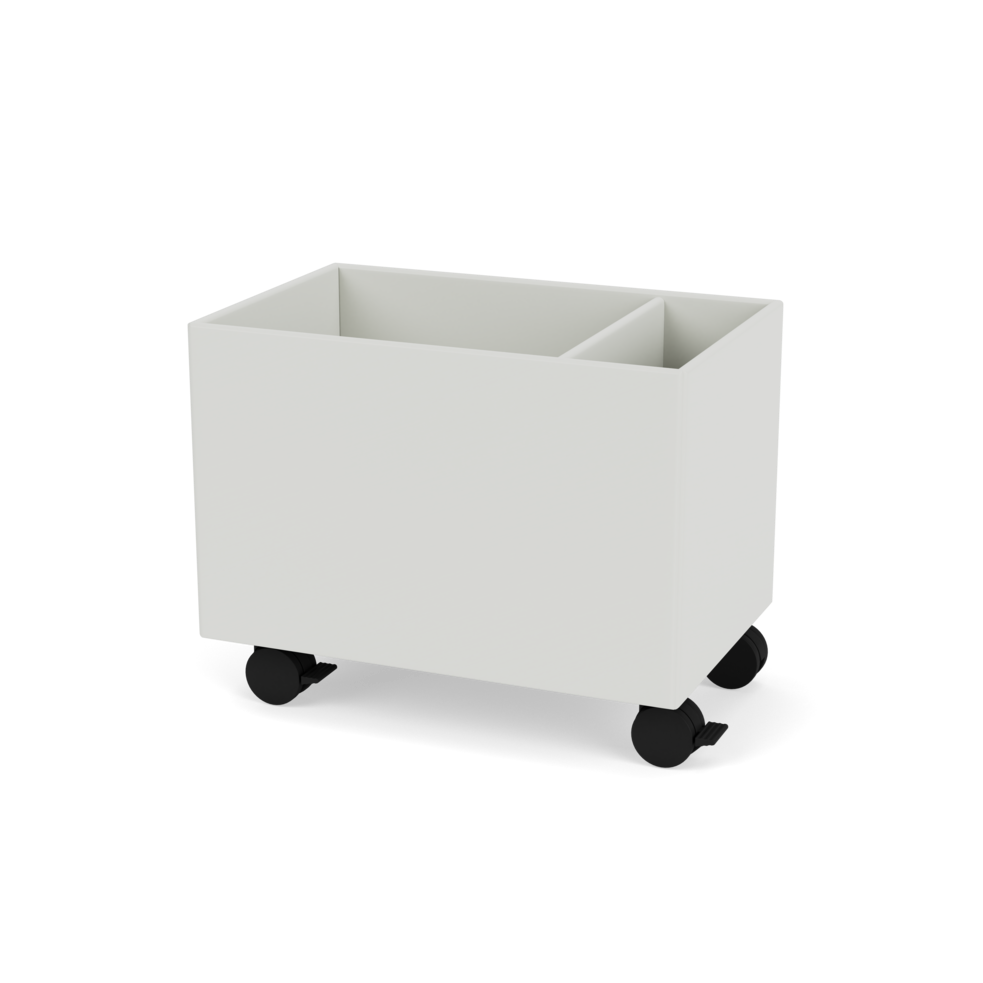 Plantekasse B46,8 cm fra Montana (Dybde: 30 cm, Nordic, Inkl. hjul)