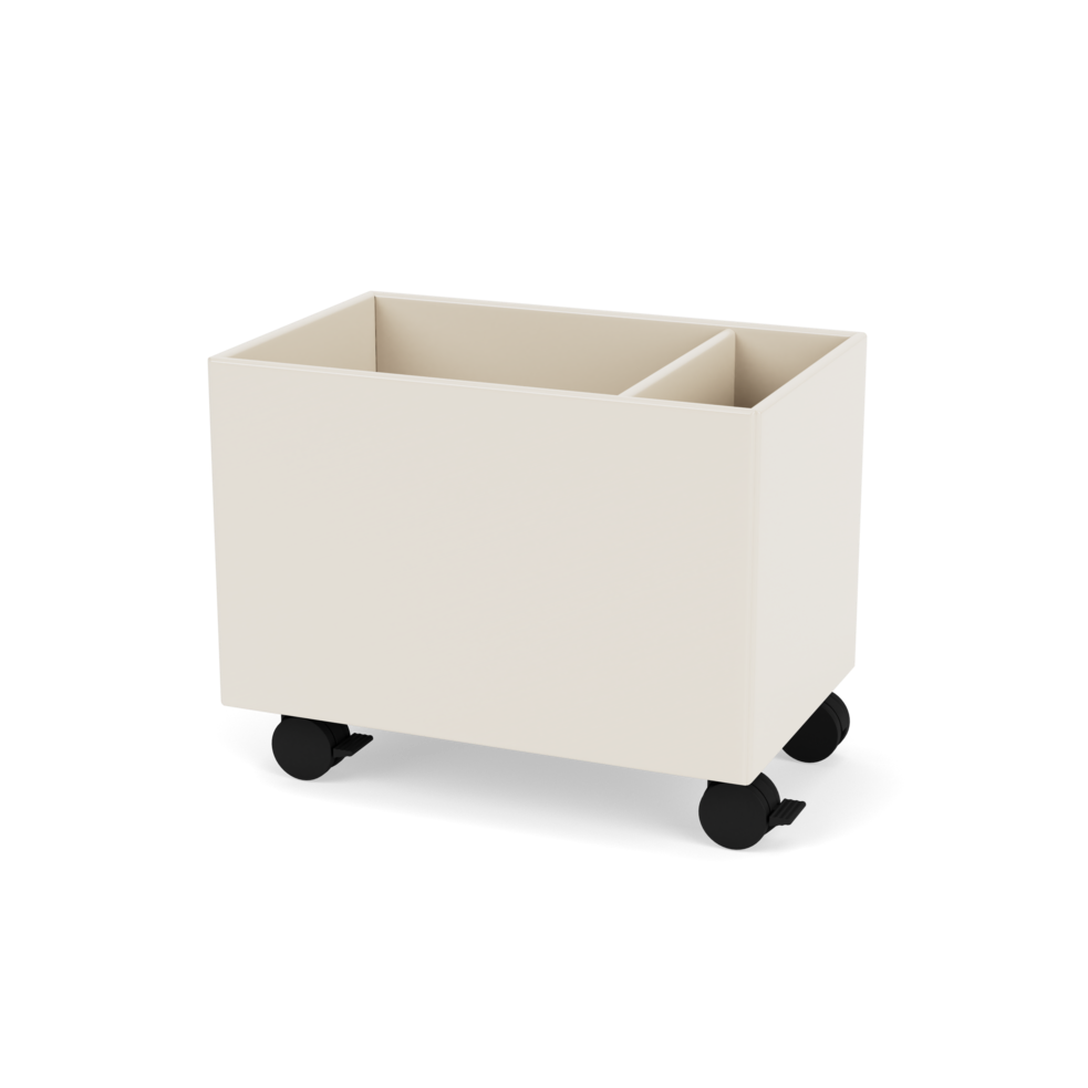 Plantekasse B46,8 cm fra Montana (Dybde: 30 cm, Oat, Inkl. hjul)