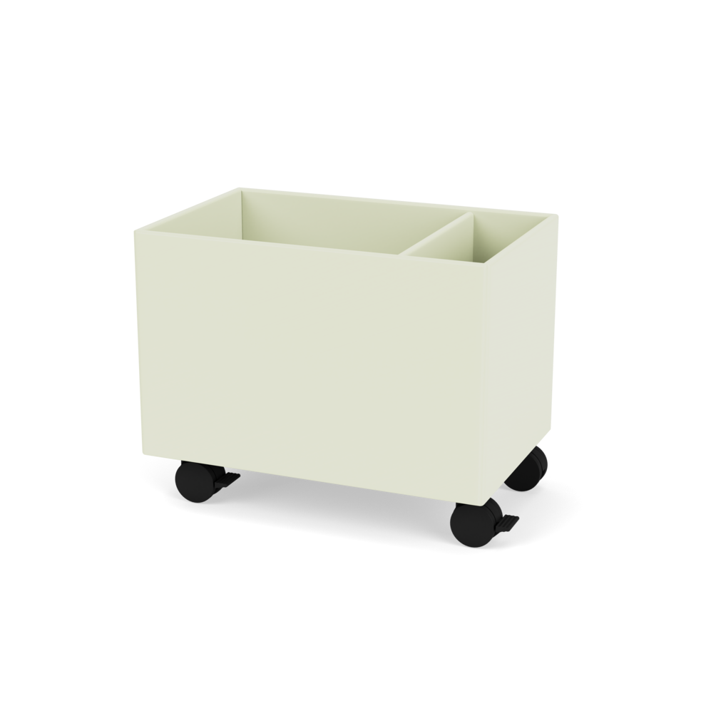 Plantekasse B46,8 cm fra Montana (Dybde: 30 cm, Pomelo, Inkl. hjul)