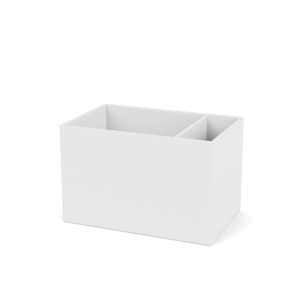 Plantekasse B46,8 cm fra Montana (Dybde: 30 cm, Snow, Ingen tilføjelse)