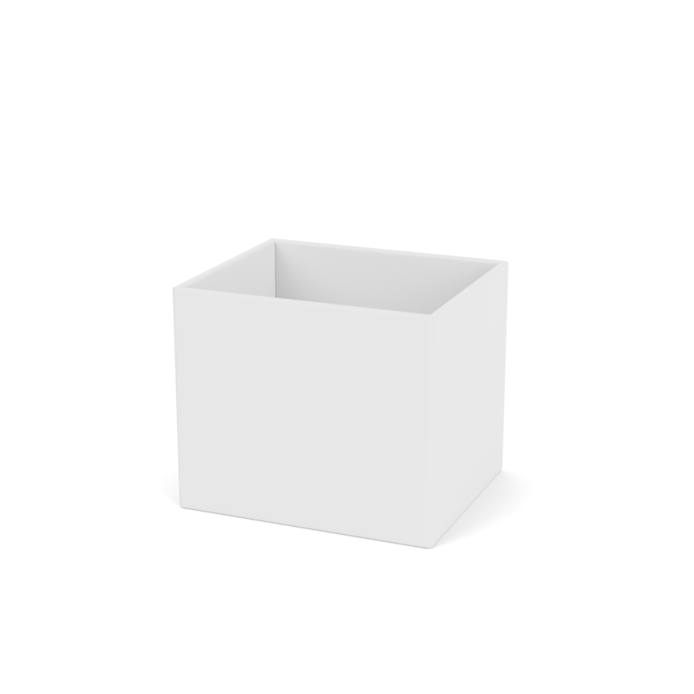 Plantekasse B35,4 cm fra Montana (Dybde: 30 cm, Snow, Ingen tilføjelse)