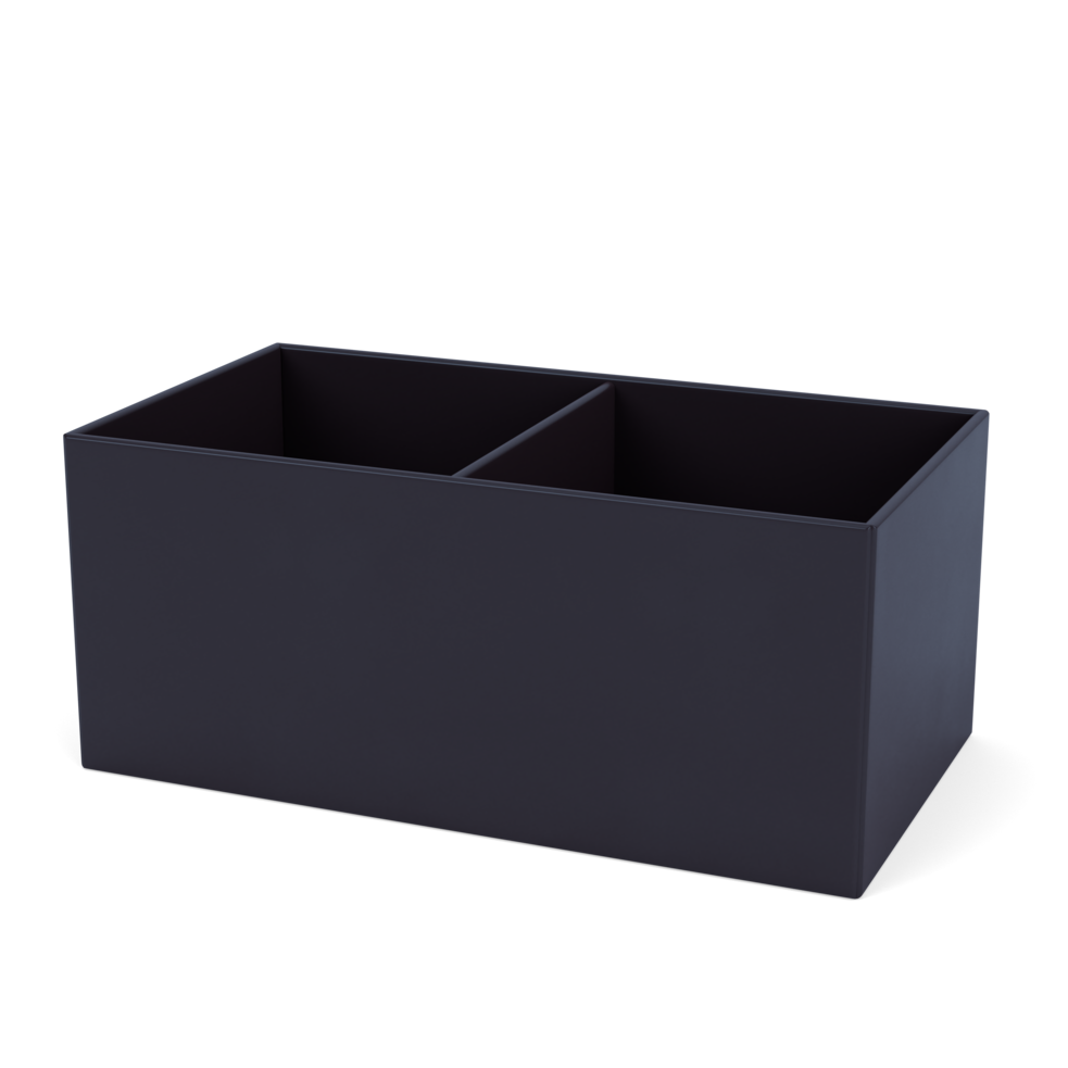 Plantekasse B69,6 cm fra Montana (Dybde: 38 cm, Shadow, Ingen tilføjelse)