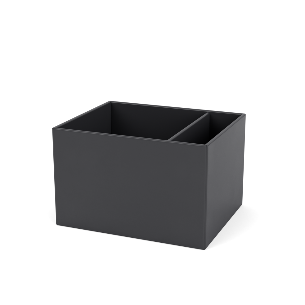 Plantekasse B46,8 cm fra Montana (Dybde: 38 cm, Anthracite, Ingen tilføjelse)