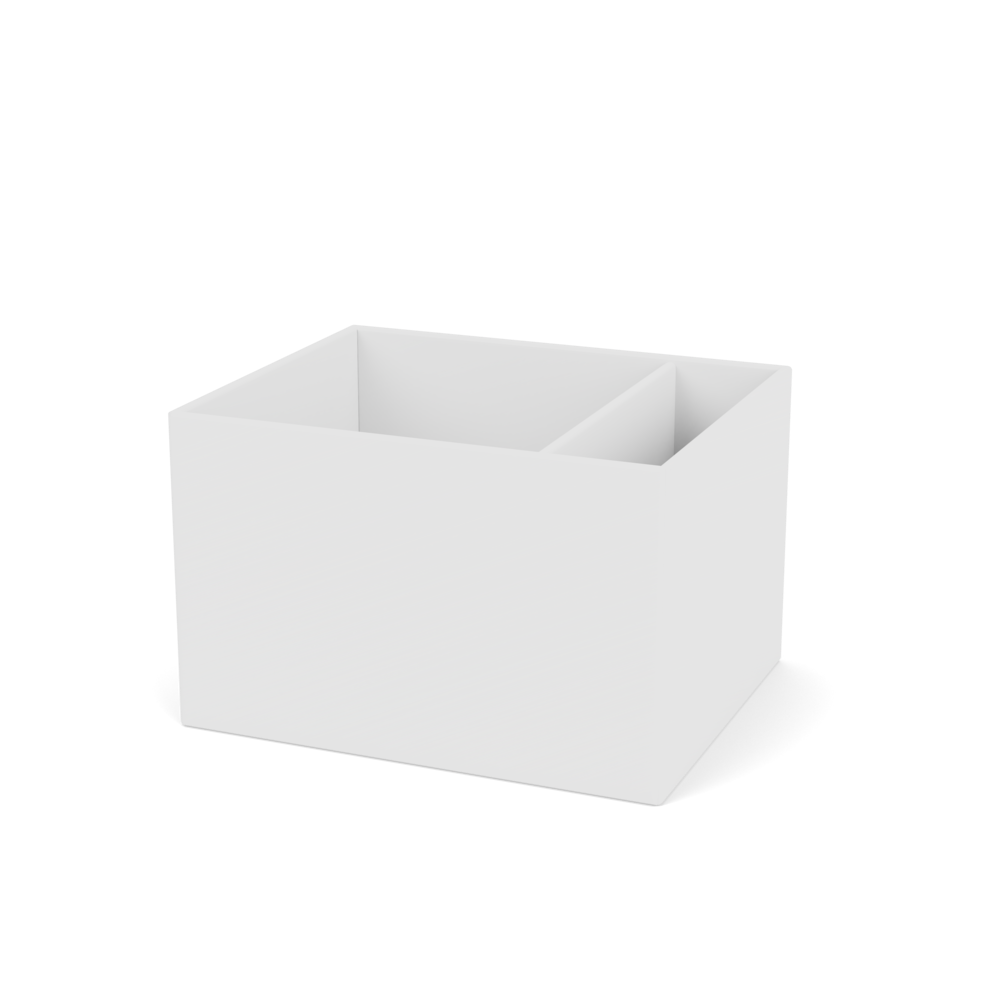 Plantekasse B46,8 cm fra Montana (Dybde: 38 cm, New white, Ingen tilføjelse)