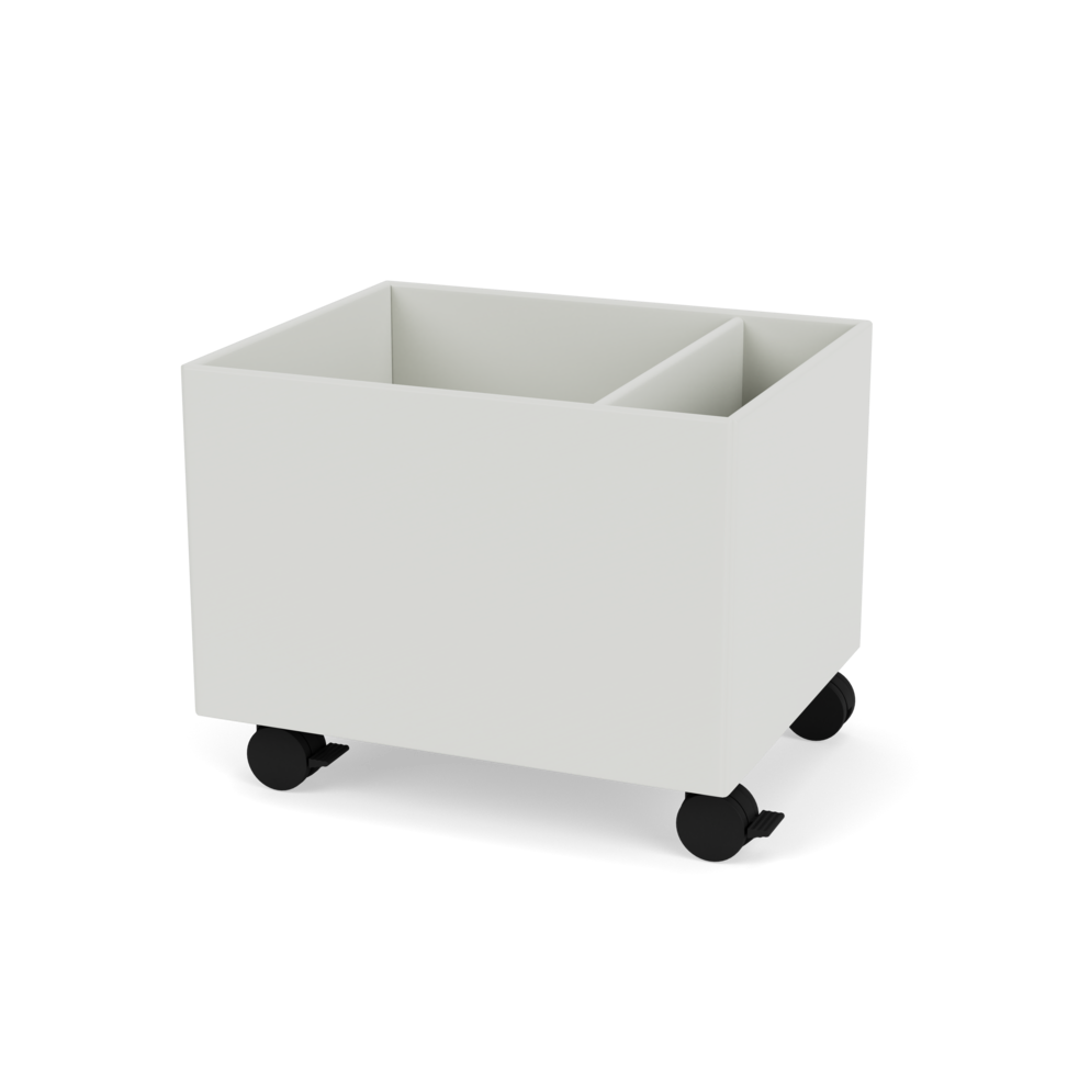 Plantekasse B46,8 cm fra Montana (Dybde: 38 cm, Nordic, Inkl. hjul)
