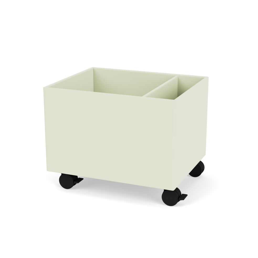 Plantekasse B46,8 cm fra Montana (Dybde: 38 cm, Pomelo, Inkl. hjul)