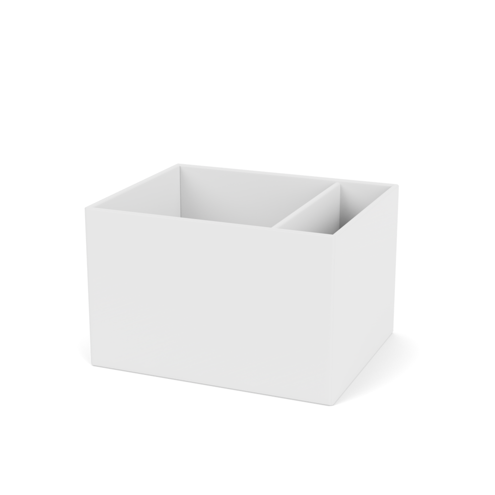Plantekasse B46,8 cm fra Montana (Dybde: 38 cm, Snow, Ingen tilføjelse)