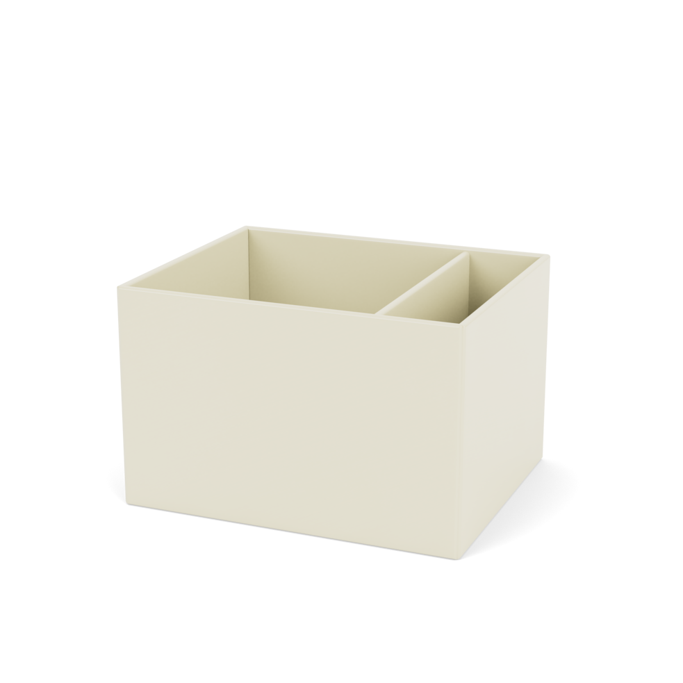 Plantekasse B46,8 cm fra Montana (Dybde: 38 cm, Vanilla, Ingen tilføjelse)