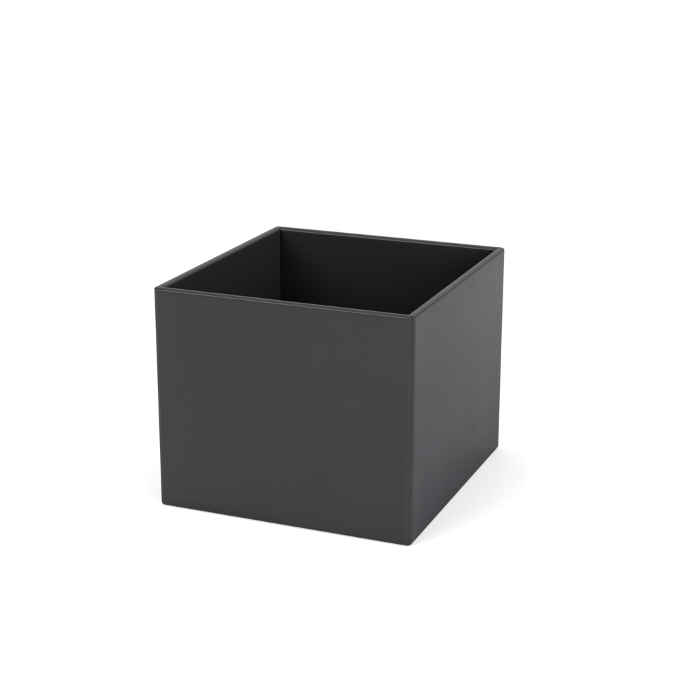 Plantekasse B35,4 cm fra Montana (Dybde: 38 cm, Anthracite, Ingen tilføjelse)