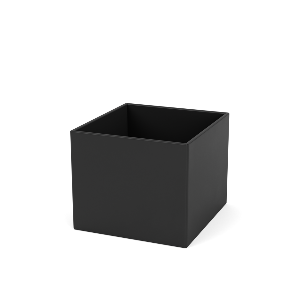 Plantekasse B35,4 cm fra Montana (Dybde: 38 cm, Black, Ingen tilføjelse)