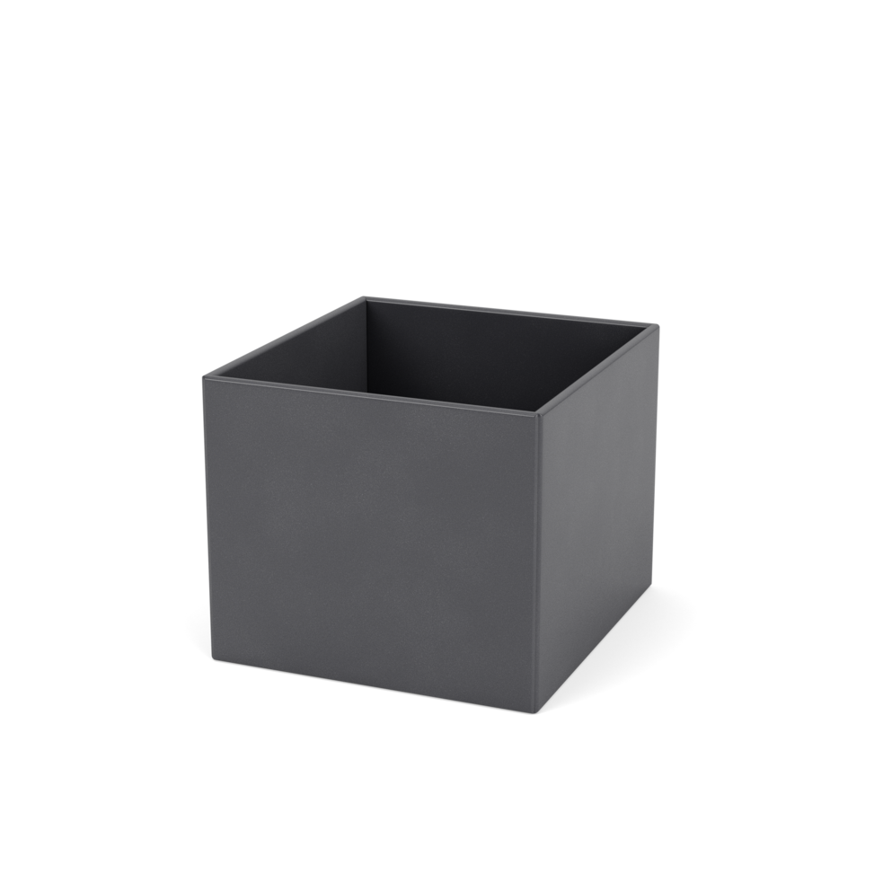 Plantekasse B35,4 cm fra Montana (Dybde: 38 cm, Coal, Ingen tilføjelse)