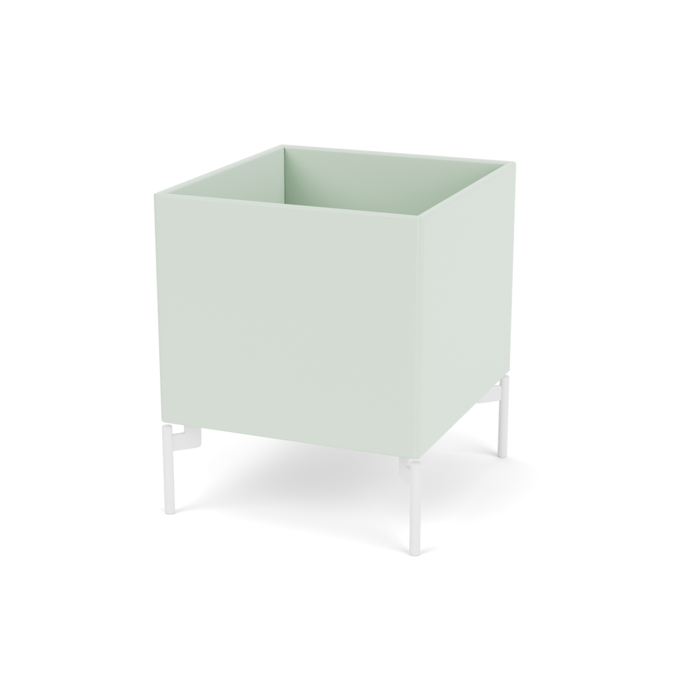 Plantekasse B35,4 cm fra Montana (Dybde: 38 cm, Mist, Inkl. ben – snow)
