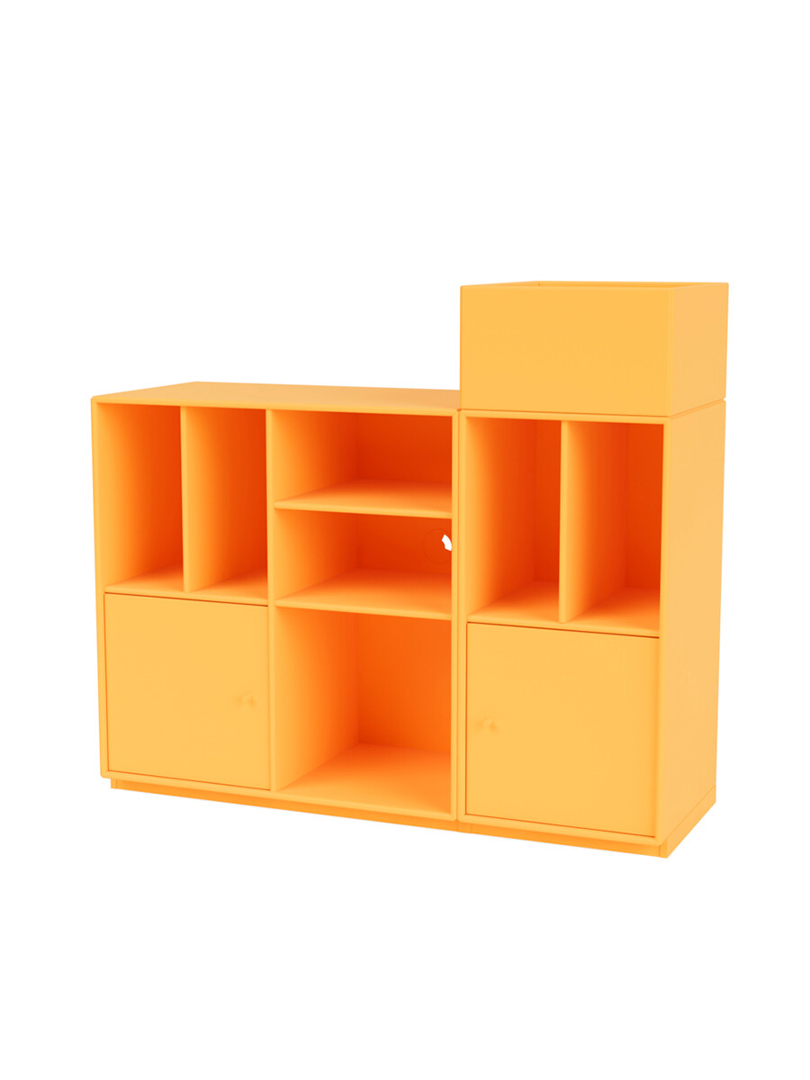 Spin III Modul fra Montana (Acacia, Inkl. sokkel 3 cm)