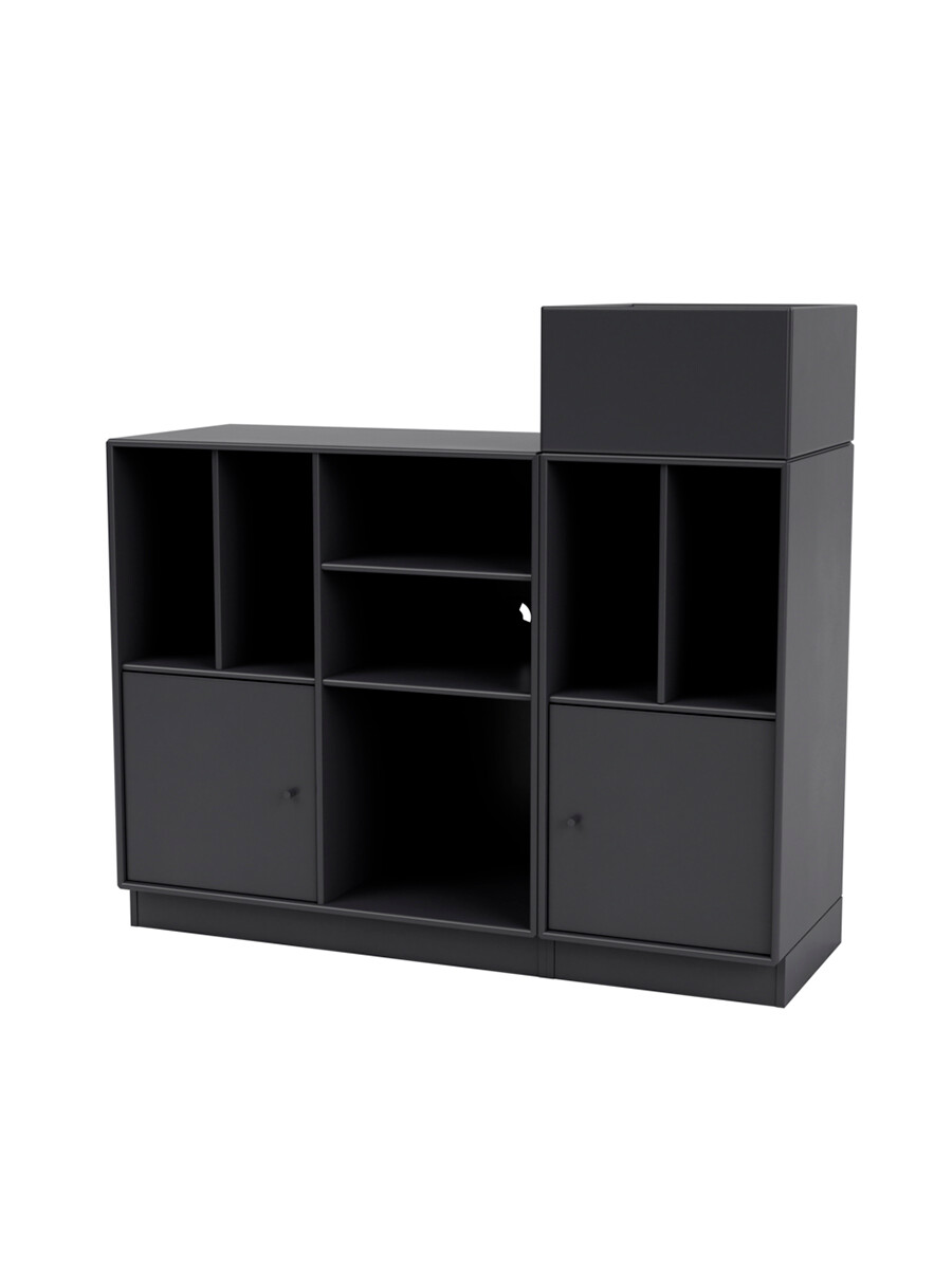 Spin III Modul fra Montana (Anthracite, Inkl. sokkel 7 cm)