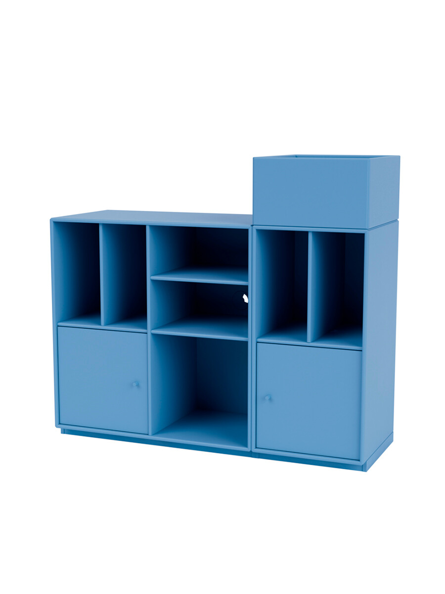 Spin III Modul fra Montana (Azure, Inkl. sokkel 3 cm)