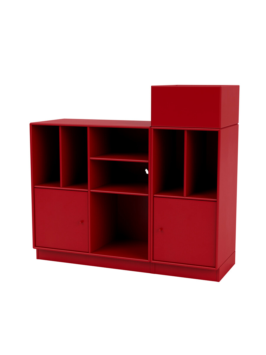 Spin III Modul fra Montana (Beetroot, Inkl. sokkel 7 cm)