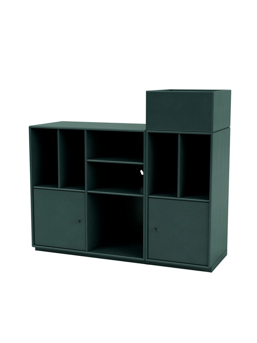 Spin III Modul fra Montana (Black Jade, Inkl. sokkel 3 cm)