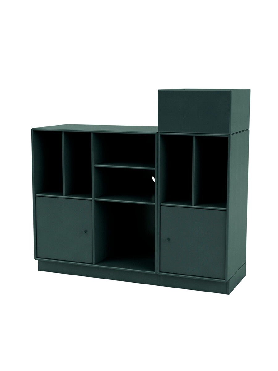 Spin III Modul fra Montana (Black Jade, Inkl. sokkel 7 cm)