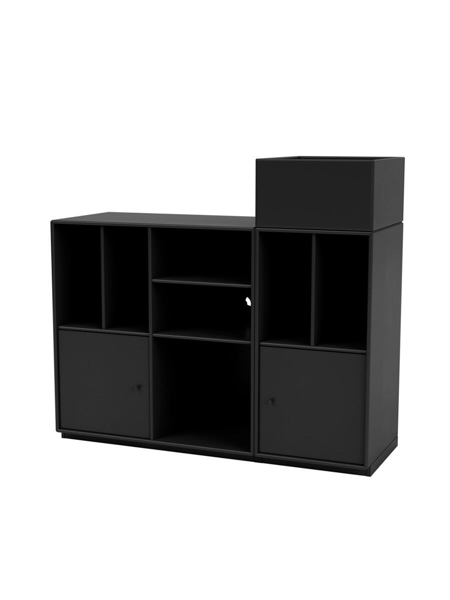 Spin III Modul fra Montana (Black, Inkl. sokkel 3 cm)