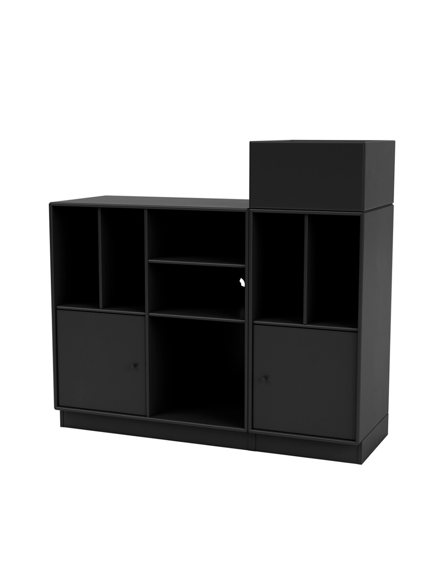 Spin III Modul fra Montana (Black, Inkl. sokkel 7 cm)