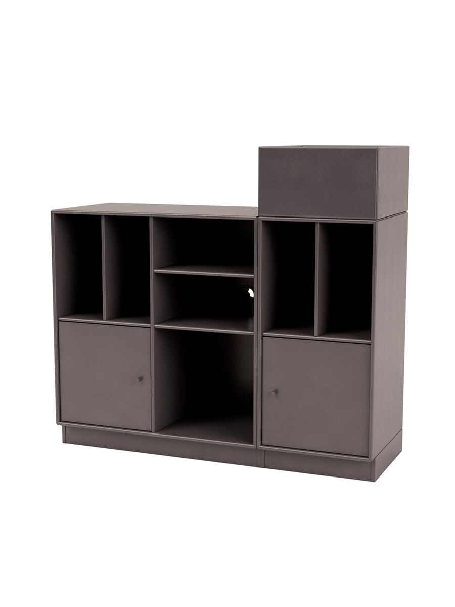 Spin III Modul fra Montana (Coffee, Inkl. sokkel 7 cm)