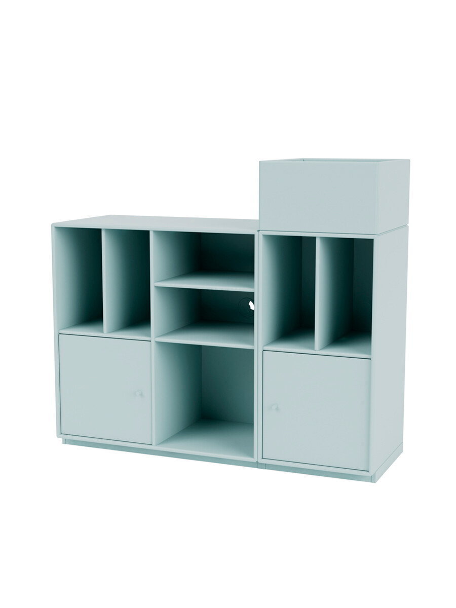 Spin III Modul fra Montana (Flint, Inkl. sokkel 3 cm)