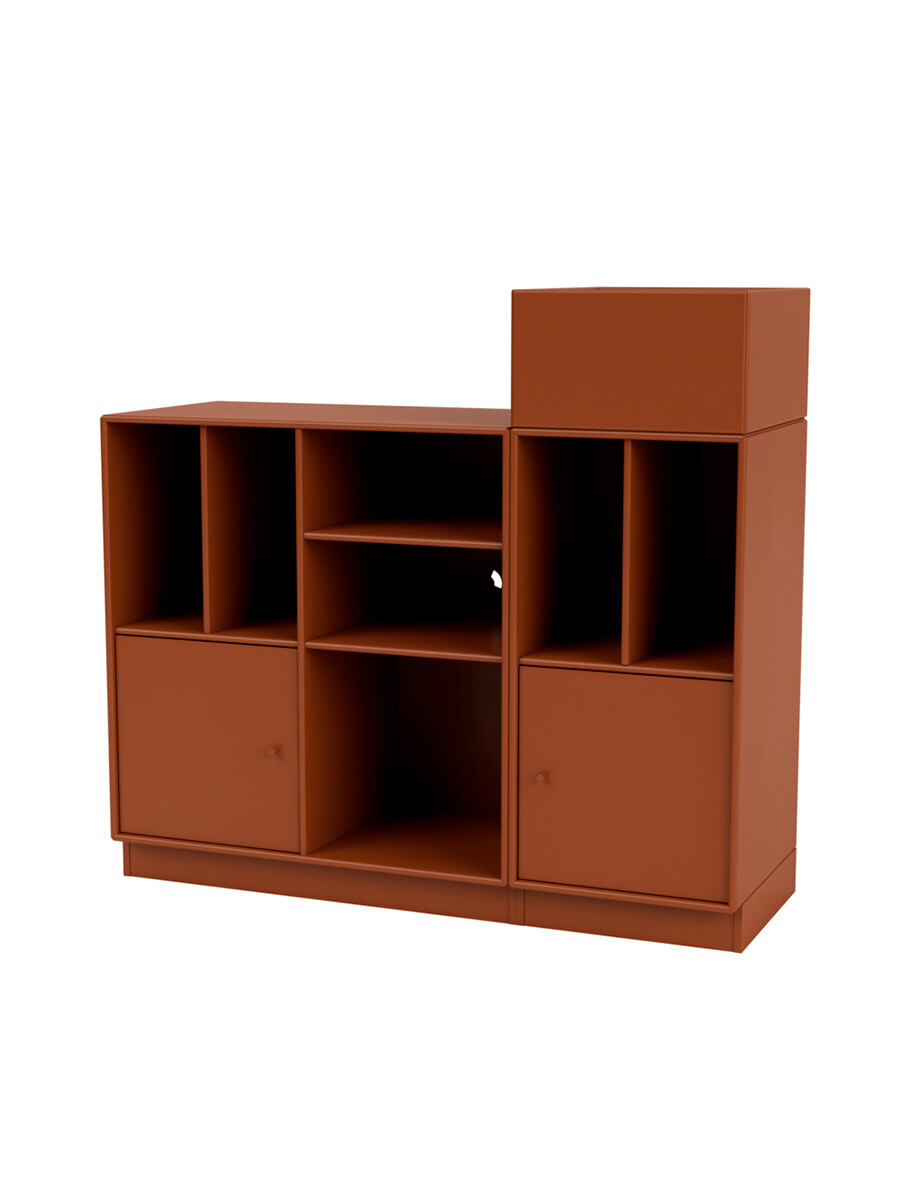 Spin III Modul fra Montana (Hazelnut, Inkl. sokkel 7 cm)